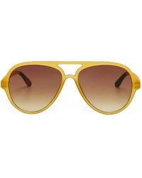 Okkia - Alessio Pilot-Frame Sunglasses - Lyst