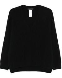 Fabiana Filippi - リブニット Vネックセーター - Lyst