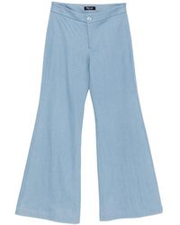 BLAKLACE - Button Flared Trousers - Lyst