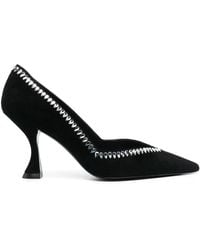 Stuart Weitzman - 100Mm Crystal-Embellished Pumps - Lyst