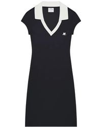 Courreges - Sports Polo Dress - Lyst