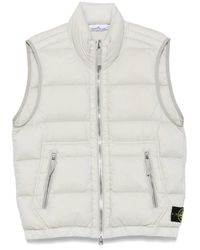 Stone Island - Quilted Zip-Fastening Padded Vest - Lyst