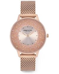 Kenneth Cole - Montre À Ornements En Cristal Mm - Lyst