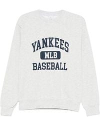 Sporty & Rich - Baseball-Print Sweatshirt - Lyst