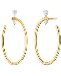 Monica Rich Kosann - Large Galaxy Wrap Hoop Diamond Earrings - Lyst