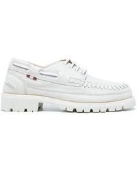 Bally - Trendal Leather Moccasins - Lyst