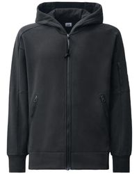 C.P. Company - Lens-Detail Zip-Up Hoodie - Lyst