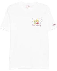 MC2 Saint Barth - X Disney Portofino Print-Detail T-Shirt - Lyst
