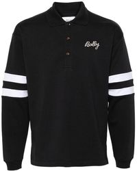 Bally - Logo-embroidered Cotton Polo Shirt - Lyst