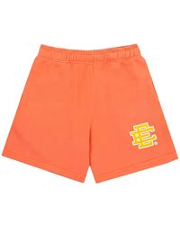 Eric Emanuel - Basic Logo-Print Shorts - Lyst
