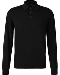 Zanone - Fine-Knit Polo Shirt - Lyst