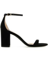 Stuart Weitzman - 75Mm Nudist Block Sandals - Lyst