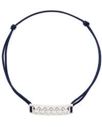 Le Gramme - Buff-Top Pyramid-Guilloché Bracelet - Lyst