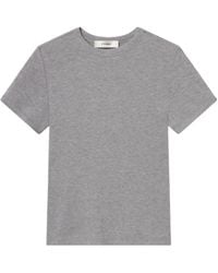 FRAME - Ribbed Short-Sleeve T-Shirt - Lyst
