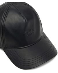 DIESEL - Cappello Da Baseball Goffrato - Lyst