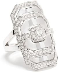 Statement Paris - My Way Diamond Ring - Lyst