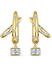 Kwiat - Orecchini Incrociati Cobblestone Ashoka Con Diamanti - Lyst