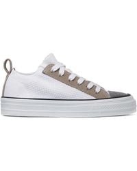 Brunello Cucinelli - Monili-Detail Panelled Sneakers - Lyst