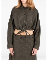 Societe Anonyme - Drop-Shoulder Wool Jacket - Lyst