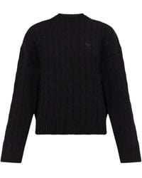 Balenciaga - Cable-Knit Sweater - Lyst