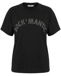 Patrizia Pepe - Stud-Embellished T-Shirt - Lyst