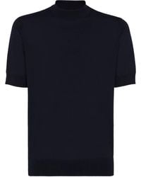 Brunello Cucinelli - T-Shirt En Maille - Lyst