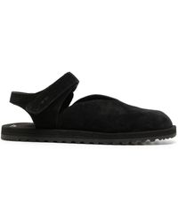 Suicoke - Odea Logo-embossed Leather Sandals - Lyst