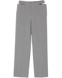 Jil Sander - Broek Met Uitgesneden Details - Lyst