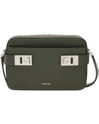 Ferragamo - Hug Buckle Messenger Bag - Lyst