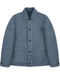 Incotex - リネンシャツジャケット - Lyst