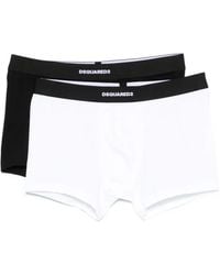DSquared² - Logo-Waistband Boxers (Pack Of Two) - Lyst