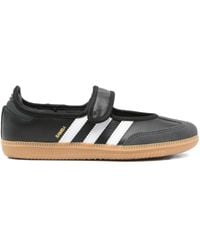 adidas - Samba Jane Strap Slip-On Sneakers - Lyst