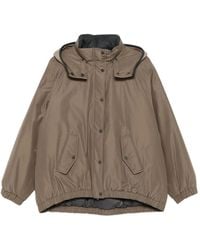 Brunello Cucinelli - フーデッド ジャケット - Lyst