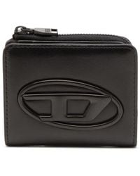 DIESEL - Porte-Cartes Holi-D À Fermeture Zippée - Lyst