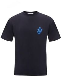 JW Anderson - T-shirt con logo JW - Lyst