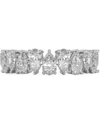 SOLO for Diamonds - Pear-Cut Diamond Eternity Ring - Lyst