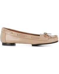 Roberto Del Carlo - Bow Detail Loafers - Lyst