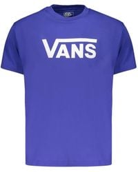 Vans - Logo-Print Cotton T-Shirt - Lyst
