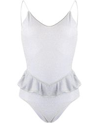 Oséree Costume intero Lumiére Voilà Maillot - Metallizzato