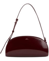 A.P.C. - Demi-Lune Shoulder Bag - Lyst