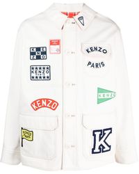 KENZO - Sailor Work Jacket - Lyst