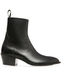 Bally - Calf Plain Bootie - Lyst