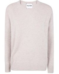Kujten - Jersey de cachemira con cuello redondo - Lyst