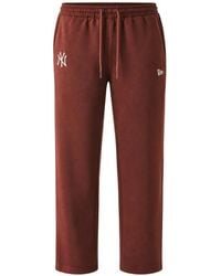 KTZ - New York Yankees Mlb Logo-Embroidered Track Pants - Lyst