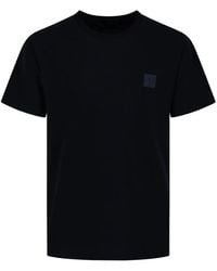 Stone Island - Logo-Patch Short-Sleeve T-Shirt - Lyst