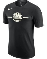 Nike - X Nba Golden State Warriors Round-Neck T-Shirt - Lyst