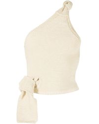 Jacquemus - La Maille Noeud Knitted Top - Lyst