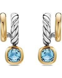 David Yurman - Dy Mercer Color Two Row Drop Earrings - Lyst