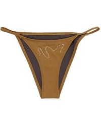 Paloma Wool - Sharpie Bead-Embellished Bikini Bottoms - Lyst