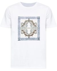 Etro - T-Shirt With Print - Lyst